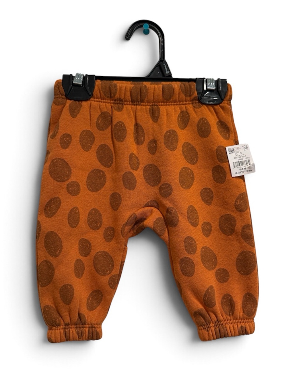 Old Navy | NWT Orange Polka Dot Baby Joggers - Cozy Infant Sweatpants